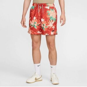 Nike Club Flow 6" Swim Shorts Men's Size Mediun Flora Hawaiian NWT